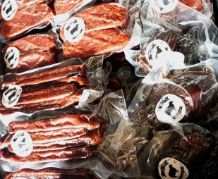 Trockenfleisch, Landjäger, Salsiz